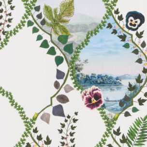 Histoires Naturelles Wallpaper - COUP DE VENT PERCE NEIGE