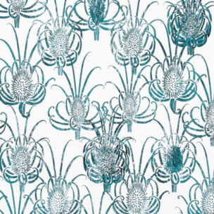 Paradis Barbares Wallpaper - LES CENTAUREES BLEU PAON