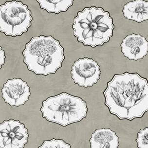 Paradis Barbares Wallpaper - HERBARIAE SOURIS