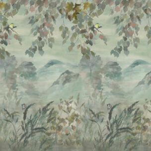 Scenes and Murals Wallpaper - MIYAKO SCENE 1 DOVE