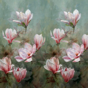Scenes and Murals Wallpaper - YULAN MAGNOLIA