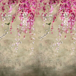 Scenes and Murals Wallpaper - SHINSHA SCENE 1 BLOSSOM