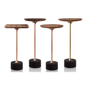 JARDIM SIDE TABLE (WOOD TOP)